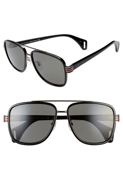 gucci black sunglasses men|gucci sunglasses men price.